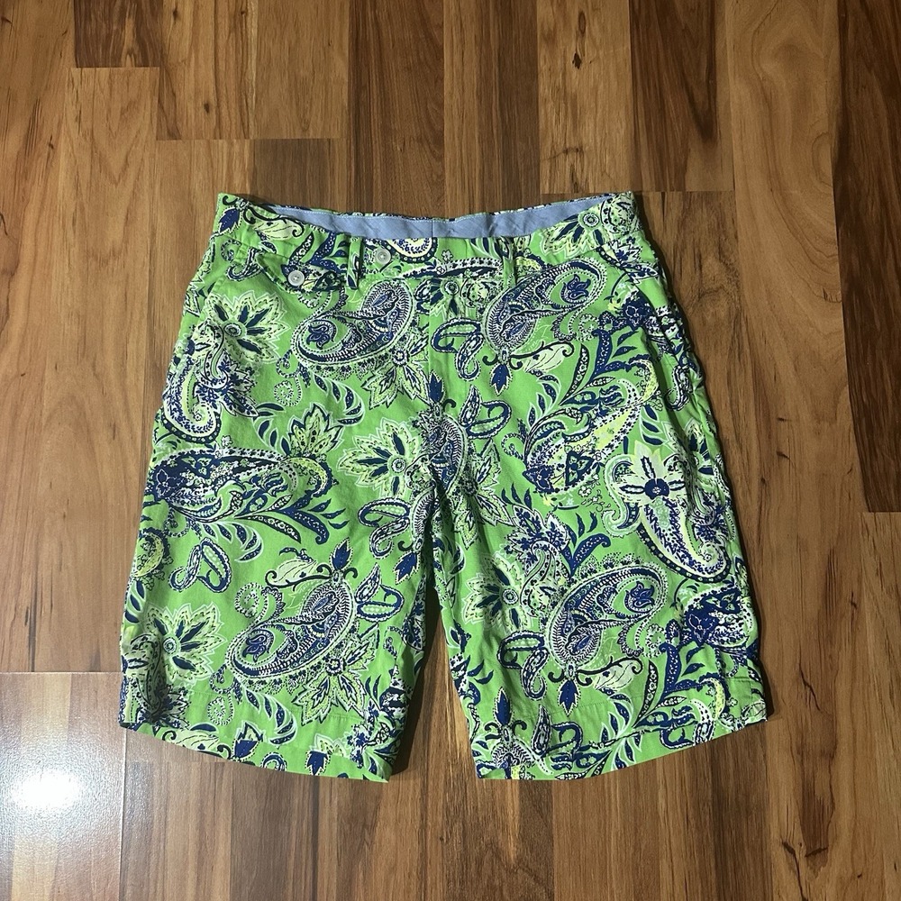 Polo ralph lauren golf shorts Men size 32 paisley floral pattern Preppy AOP flex
